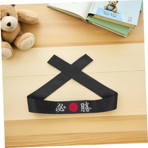 MUELODSIC 10 Stück Teiliges Ninja Stirnband für Hautfreundliches Karate Headband Vielseitig für Rollenspiele und Geburtstagspartys Schwarzes Japanisches Kopftuch mit Auffälligem Design MUELODSIC 10 Stück Teiliges Ninja Stirnband für Hautfreundliches Karate Headband Vielseitig für Rollenspiele und Geburtstagspartys Schwarzes Japanisches Kopftuch mit Auffälligem Design von MUELODSIC