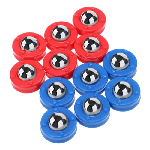 MUELODSIC 12 Stück Fußballmaschinen Zubehör Mini Curlingspiel Leuchtender Fußball Mini Tisch Curlingbälle Flipper Spaßteil Fußballspiele Schiebebälle Tischfußballmänner Gelb MUELODSIC 12 Stück Fußballmaschinen Zubehör Mini Curlingspiel Leuchtender Fußball Mini Tisch Curlingbälle Flipper Spaßteil Fußballspiele Schiebebälle Tischfußballmänner Gelb von MUELODSIC