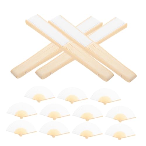 MUELODSIC 15 Stück Teiliges Faltbare Handfächer aus Holz und Papier Weiß Robust und Leicht für DIY Malerei Hochzeit Party und Wohnungsdekoration MUELODSIC 15 Stück Teiliges Faltbare Handfächer aus Holz und Papier Weiß Robust und Leicht für DIY Malerei Hochzeit Party und Wohnungsdekoration von MUELODSIC