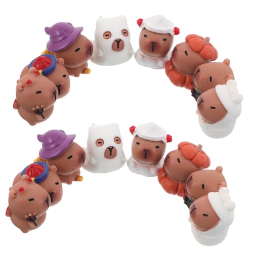 MUELODSIC 16stücke Mini-Tiere Aus Kunstharz Halloween-minifiguren Winzige Miniaturen Aus Kunstharz Miniatur-Tiere Zubehör Für Mikrolandschaften MUELODSIC 16stücke Mini-Tiere Aus Kunstharz Halloween-minifiguren Winzige Miniaturen Aus Kunstharz Miniatur-Tiere Zubehör Für Mikrolandschaften von MUELODSIC