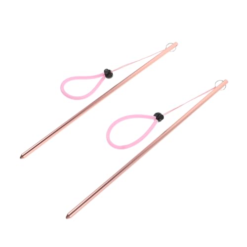 MUELODSIC 2 Stück Taucherstab Aluminiumlegierung Unterwasser-Pointer mit Lanyard Leicht Robust für Scuba Diving Erkundung und Tauchausrüstung von MUELODSIC