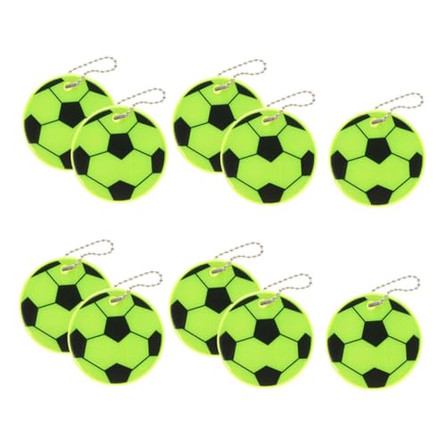 MUELODSIC 20 Stück Anhänger Schlüsselanhänger Charm Dekoration Ornament Reflektierende Reflektoren Sicherheitsreflektor Anhänger Rucksack Anhänger Fußball Schultasche Anhänger Pvc MUELODSIC 20 Stück Anhänger Schlüsselanhänger Charm Dekoration Ornament Reflektierende Reflektoren Sicherheitsreflektor Anhänger Rucksack Anhänger Fußball Schultasche Anhänger Pvc von MUELODSIC