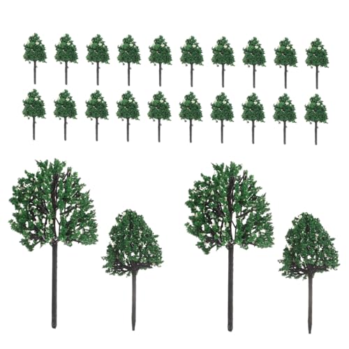 MUELODSIC 24 Stück Teiliges Miniatur Baum Modell für Sandtisch Landschaft Realistische Künstliche Bäume aus Kunststoff DIY Dekoration für Dioramen und Miniaturwelten MUELODSIC 24 Stück Teiliges Miniatur Baum Modell für Sandtisch Landschaft Realistische Künstliche Bäume aus Kunststoff DIY Dekoration für Dioramen und Miniaturwelten von MUELODSIC