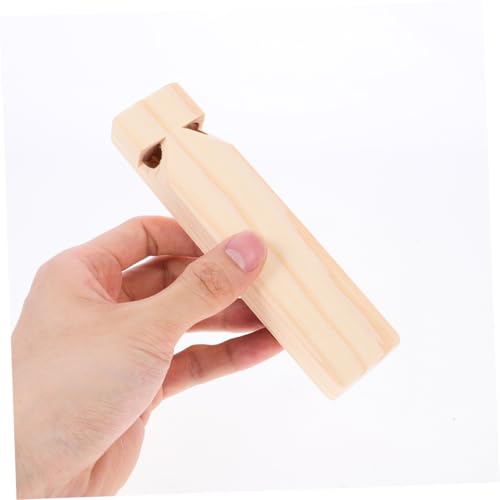 MUELODSIC 3 Stück Teiliges Holz Zugpfeifen für DIY Malspaß Musikinstrumente Pädagogisch Musikalische Früherziehung Motorikförderung Geburtstagsdeko Partygeschenke von MUELODSIC