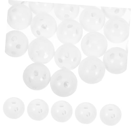 MUELODSIC 30 Stück DIY -puppenglockenball Rasselkugel Rasseleinsatz Handwerk Rasselspielzeug Quietschersatz Plüschspielzeug Rassel Quietschgeräuschemacher Krachmachereinsatz Weiß Abs MUELODSIC 30 Stück DIY -puppenglockenball Rasselkugel Rasseleinsatz Handwerk Rasselspielzeug Quietschersatz Plüschspielzeug Rassel Quietschgeräuschemacher Krachmachereinsatz Weiß Abs von MUELODSIC