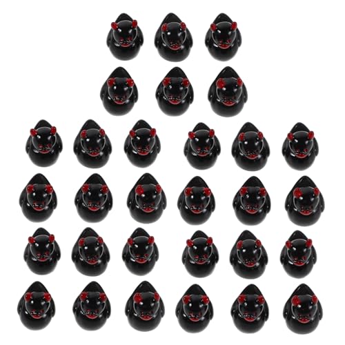 MUELODSIC 30stücke Mini-entenfiguren Aus Kunstharz Winziger Tierornamente Zum Basteln Von Moosterrarien Dekoration Für Feengärten Und Puppenhäuser von MUELODSIC