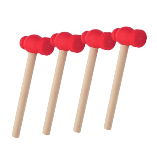 MUELODSIC 4 Stück Teiliges Holzhammer Mallet Toy Ergonomischer Griff Sicher Pädagogisch für Jungen Mädchen Ab Jahren Geeignet MUELODSIC 4 Stück Teiliges Holzhammer Mallet Toy Ergonomischer Griff Sicher Pädagogisch für Jungen Mädchen Ab Jahren Geeignet von MUELODSIC