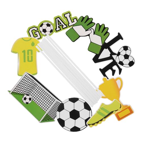 MUELODSIC 40stücke Fußball Cupcake Toppers Und Tortendeko Für Sport-mottopartys Interaktive Und Lebhafte Dekorationen Für Geburtstagsfeiern Und Babypartys Mit Fußballhandschuhen Und MUELODSIC 40stücke Fußball Cupcake Toppers Und Tortendeko Für Sport-mottopartys Interaktive Und Lebhafte Dekorationen Für Geburtstagsfeiern Und Babypartys Mit Fußballhandschuhen Und von MUELODSIC