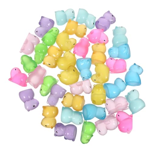 MUELODSIC 40 Stück Teiliges Leuchtender Miniatur Wasserschwein Figuren Bunte Resinierte Nachtlicht Tierornamente für Mikrolandschaften Stilvolle Kompakte Dekoration für Schreibtisch und MUELODSIC 40 Stück Teiliges Leuchtender Miniatur Wasserschwein Figuren Bunte Resinierte Nachtlicht Tierornamente für Mikrolandschaften Stilvolle Kompakte Dekoration für Schreibtisch und von MUELODSIC