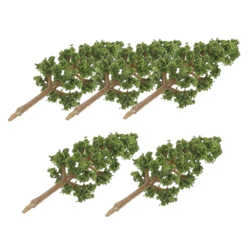 MUELODSIC 5 Stück Miniatur Modellbäume Kunststoff DIY Landschaftsbau Sandtisch Dekoration Langlebig für Architekturmodelle und Miniaturgärten MUELODSIC 5 Stück Miniatur Modellbäume Kunststoff DIY Landschaftsbau Sandtisch Dekoration Langlebig für Architekturmodelle und Miniaturgärten von MUELODSIC