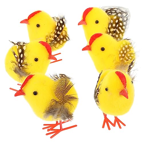 MUELODSIC 6 Stück Kleine Gelbe Hühnerornamente Taubenplüschhasen Plüschfiguren Lustige Hühnerplüschkissen Stofftiere Stofftiere Hühnerspielzeuge Faultierplüschtiere Minispielzeuge MUELODSIC 6 Stück Kleine Gelbe Hühnerornamente Taubenplüschhasen Plüschfiguren Lustige Hühnerplüschkissen Stofftiere Stofftiere Hühnerspielzeuge Faultierplüschtiere Minispielzeuge von MUELODSIC