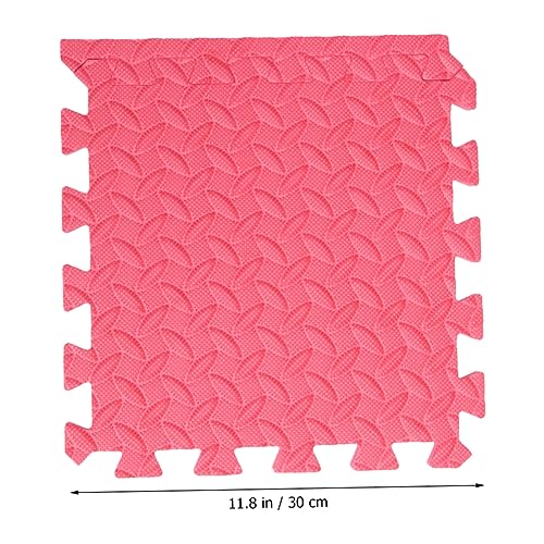 MUELODSIC 6Stücke Eva Puzzlematte mit Blattform Teilig Rote rutschfeste Spielmatte für Fördert die Motorik Langlebig und Sicher für Wohnräume MUELODSIC 6Stücke Eva Puzzlematte mit Blattform Teilig Rote rutschfeste Spielmatte für Fördert die Motorik Langlebig und Sicher für Wohnräume von MUELODSIC