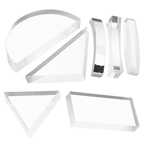 MUELODSIC 7 Stück Teiliges Optisches Glas Linsenset für Physik Experimente Inkl Konkaver und Konvexer Linse Transparent Robust und Glatt für Schulunterricht und Optische Experimente MUELODSIC 7 Stück Teiliges Optisches Glas Linsenset für Physik Experimente Inkl Konkaver und Konvexer Linse Transparent Robust und Glatt für Schulunterricht und Optische Experimente von MUELODSIC