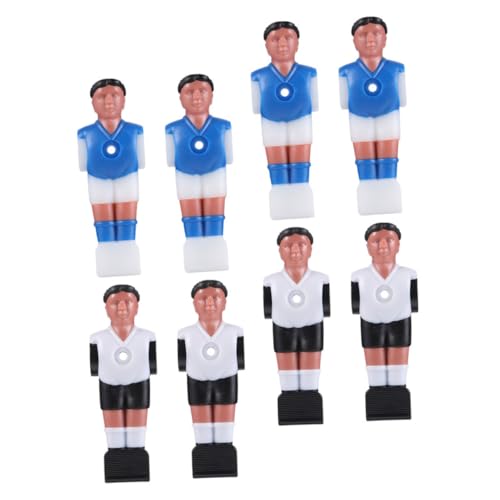 MUELODSIC Tischfußballpuppen - 8-teilige Ersatzspieler Realistischer Fußballmann-ersatz Für Tischfußballtische Für Partys von MUELODSIC