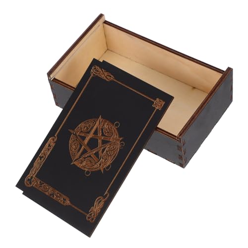 MUELODSIC Box Tarot Box Verschluss MTG Kartenetui Kartenaufbewahrung Kartendeck Hülle Kartenspiel Aufbewahrung Holz MUELODSIC Box Tarot Box Verschluss MTG Kartenetui Kartenaufbewahrung Kartendeck Hülle Kartenspiel Aufbewahrung Holz von MUELODSIC