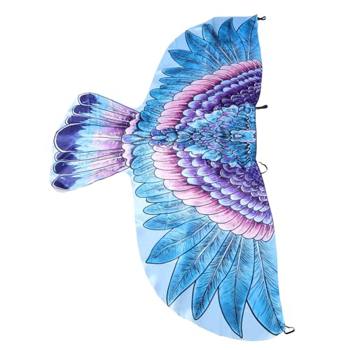 MUELODSIC Bunte Adlerflügel Umhang für Erwachsene Cosplay Kostüm Leichtes Party Accessoire Weiche Langlebige Materialien Vibrante Farben für Karneval Halloween Fasching MUELODSIC Bunte Adlerflügel Umhang für Erwachsene Cosplay Kostüm Leichtes Party Accessoire Weiche Langlebige Materialien Vibrante Farben für Karneval Halloween Fasching von MUELODSIC