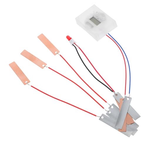 MUELODSIC DIY Obst Batterie Experimentierkit für Schüler Physik Unterrichtsspielzeug mit Metall Kupfer Elektroden Orange Zitrone Kartoffel Stromerzeugung Einfaches Elektrizitätslabor MUELODSIC DIY Obst Batterie Experimentierkit für Schüler Physik Unterrichtsspielzeug mit Metall Kupfer Elektroden Orange Zitrone Kartoffel Stromerzeugung Einfaches Elektrizitätslabor von MUELODSIC