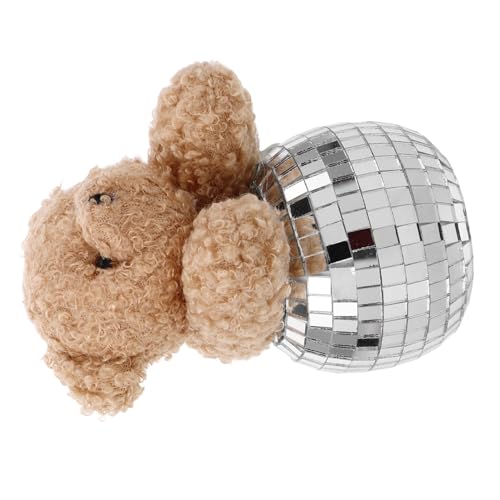 MUELODSIC Discobär Heimdekoration Stofftierfigur Discospiegel Tierspiegel Disco Dekoration Bär Kunsthandwerk Für Disco Partys Dekorative Bärenverzierung Disco Tierfiguren Plüsch MUELODSIC Discobär Heimdekoration Stofftierfigur Discospiegel Tierspiegel Disco Dekoration Bär Kunsthandwerk Für Disco Partys Dekorative Bärenverzierung Disco Tierfiguren Plüsch von MUELODSIC