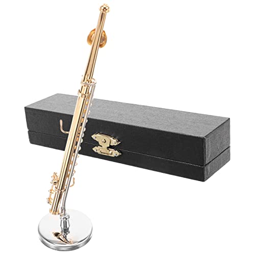 MUELODSIC Flötenmodellschmuck Puppenhaus-musikinstrumente Mini-Musikinstrument-Dekorationen Mini-instrumentenmodell Miniaturinstrumente Puppenhaus-Miniatur-Musikinstrument Kupfer Golden MUELODSIC Flötenmodellschmuck Puppenhaus-musikinstrumente Mini-Musikinstrument-Dekorationen Mini-instrumentenmodell Miniaturinstrumente Puppenhaus-Miniatur-Musikinstrument Kupfer Golden von MUELODSIC