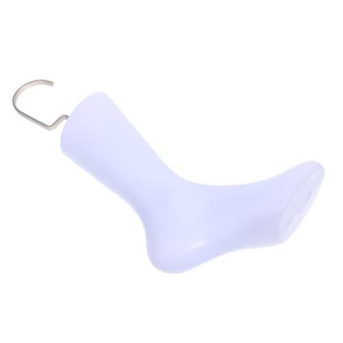 MUELODSIC Fußmodell mit Haken aus Dickem Nahtlosem Abs Minimalistisches Design Vielseitig für Socken und Schmuckdisplay Robust und Formstabil Geeignet für Einzelhandel und Atelier MUELODSIC Fußmodell mit Haken aus Dickem Nahtlosem Abs Minimalistisches Design Vielseitig für Socken und Schmuckdisplay Robust und Formstabil Geeignet für Einzelhandel und Atelier von MUELODSIC