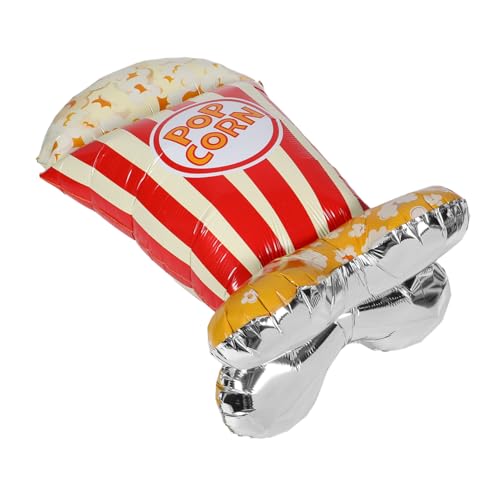 MUELODSIC Großer Aufblasbarer Popcorn Ballon Selbststehend Realistische Deko für Kindergeburtstag Filmnacht Karneval Party Halloween Weihnachten MUELODSIC Großer Aufblasbarer Popcorn Ballon Selbststehend Realistische Deko für Kindergeburtstag Filmnacht Karneval Party Halloween Weihnachten von MUELODSIC