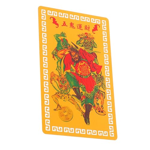 MUELODSIC Guter Reichtum, Segen, Taisui-Karte, Chinesisches Traditionelles, Exquisite Taisui-Karte, Chinesische Tai-Sui-Karte Für Schlangenjahr, Allgemeiner Frieden, MUELODSIC Guter Reichtum, Segen, Taisui-Karte, Chinesisches Traditionelles, Exquisite Taisui-Karte, Chinesische Tai-Sui-Karte Für Schlangenjahr, Allgemeiner Frieden, von MUELODSIC