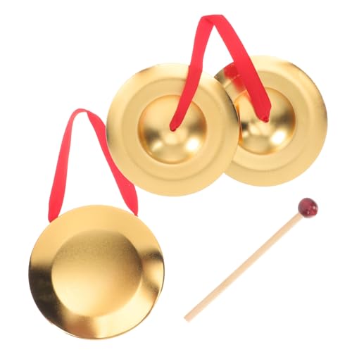 MUELODSIC Handheld Gong Teiliges Metall Percussion Instrument Musikinstrument Handtrommel Interessantes Lernspielzeug für Sensorische Entwicklung und Musikalische Früherziehung MUELODSIC Handheld Gong Teiliges Metall Percussion Instrument Musikinstrument Handtrommel Interessantes Lernspielzeug für Sensorische Entwicklung und Musikalische Früherziehung von MUELODSIC