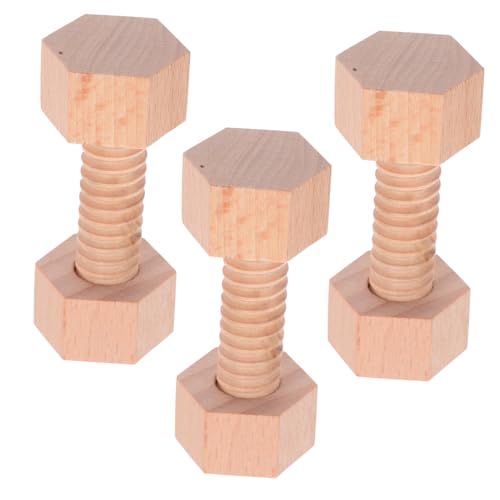 MUELODSIC Holzschrauben Teilig für Robustes Holzspielzeug Feinmotorik Spielerisches Lernen Pädagogisches Schrauben und Muttern für Jungen und Mädchen Ab Jahren MUELODSIC Holzschrauben Teilig für Robustes Holzspielzeug Feinmotorik Spielerisches Lernen Pädagogisches Schrauben und Muttern für Jungen und Mädchen Ab Jahren von MUELODSIC