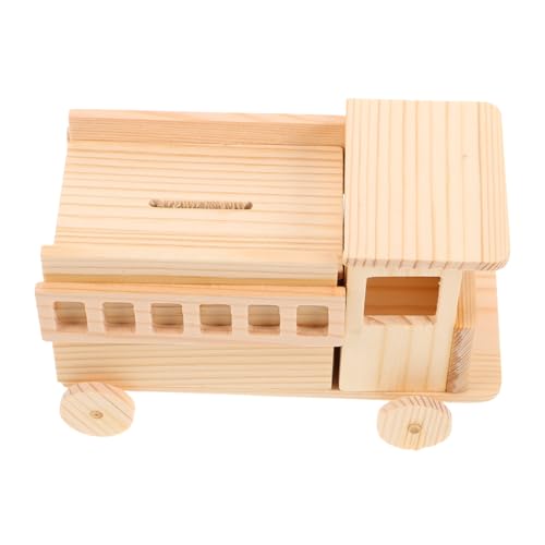 MUELODSIC Holzversammlungswagen Fahrzeug Holzhandwerk basteln Puzzlespielzeug pädagogisches Holzauto Puzzle für pädagogisches für Beige MUELODSIC Holzversammlungswagen Fahrzeug Holzhandwerk basteln Puzzlespielzeug pädagogisches Holzauto Puzzle für pädagogisches für Beige von MUELODSIC