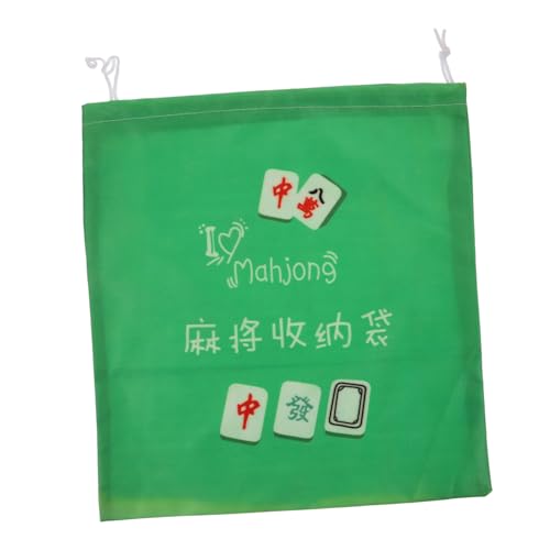 MUELODSIC Mahjong Aufbewahrungstasche Kordelzug Stoffbeutel Großer Organizer Leicht Tragbar Für Spielzubehör Und Reise Mahjong spieler MUELODSIC Mahjong Aufbewahrungstasche Kordelzug Stoffbeutel Großer Organizer Leicht Tragbar Für Spielzubehör Und Reise Mahjong spieler von MUELODSIC