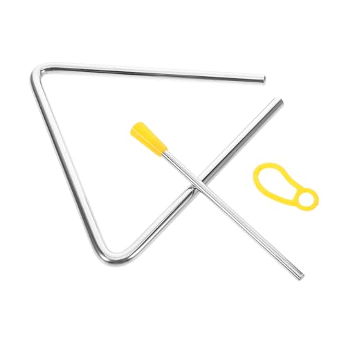 MUELODSIC Metall Triangel Percussion Instrument Rhythmus Montessori Musikförderung Frühe Bildung für Kleinkinder und Vorschulkinder MUELODSIC Metall Triangel Percussion Instrument Rhythmus Montessori Musikförderung Frühe Bildung für Kleinkinder und Vorschulkinder von MUELODSIC