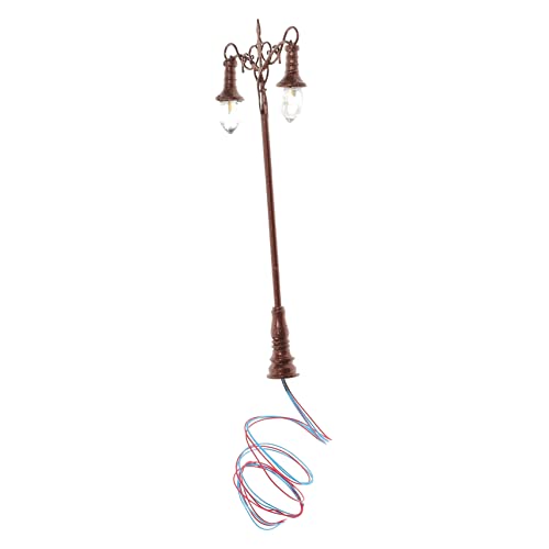 MUELODSIC Miniatur Gartenlaterne Modell mit Warmweißem Licht Form Lamp für Sandtisch und Puppenhaus Dekoration Stabile Basis Verarbeitung für Miniaturlandschaften und DIY Projekte MUELODSIC Miniatur Gartenlaterne Modell mit Warmweißem Licht Form Lamp für Sandtisch und Puppenhaus Dekoration Stabile Basis Verarbeitung für Miniaturlandschaften und DIY Projekte von MUELODSIC