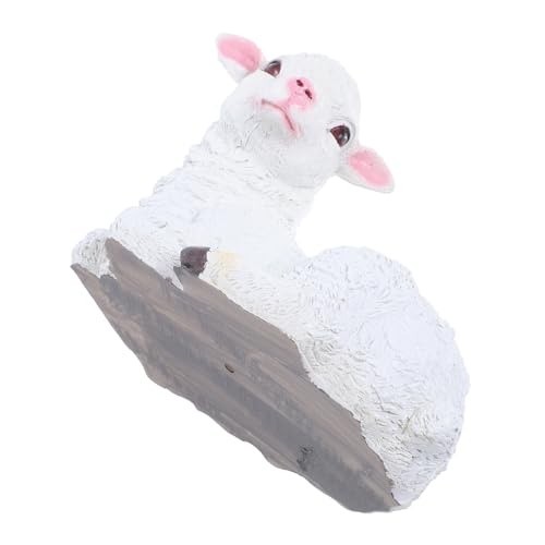 MUELODSIC Miniatur Schaffigur Aus Resin Lustige Ziegenstatue Für Garten Und Balkon Realistische Tierfigur Für Mikrolandschaften Und Puppenhäuser Wetterfest Und Langlebig MUELODSIC Miniatur Schaffigur Aus Resin Lustige Ziegenstatue Für Garten Und Balkon Realistische Tierfigur Für Mikrolandschaften Und Puppenhäuser Wetterfest Und Langlebig von MUELODSIC