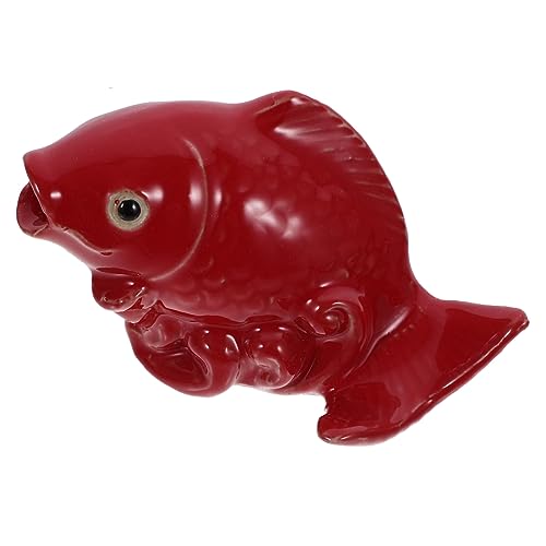 MUELODSIC Outdoor-wasserbrunnendüse Keramik-karpfenstatuen Gartenteich-dekordüse Für Wasserbrunnen MUELODSIC Outdoor-wasserbrunnendüse Keramik-karpfenstatuen Gartenteich-dekordüse Für Wasserbrunnen von MUELODSIC