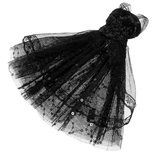 MUELODSIC Puppen-Tutu Chiffon-Ballett-Outfits Puppe formell Lagenrock für Puppen Puppe-Outfit für besondere Anlässe Abendkleid für Puppen Ballettkostüm für Mädchenpuppe Stoff Schwarz MUELODSIC Puppen-Tutu Chiffon-Ballett-Outfits Puppe formell Lagenrock für Puppen Puppe-Outfit für besondere Anlässe Abendkleid für Puppen Ballettkostüm für Mädchenpuppe Stoff Schwarz von MUELODSIC