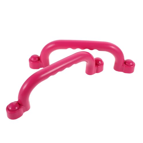 MUELODSIC Sicherheitsgriffe für Spielgeräte Wetterfeste Kunststoff Haltegriffe rutschfest Ergonomisch Geformt für Klettergerüste Spielhäuser und Außenspielplätze Rosa MUELODSIC Sicherheitsgriffe für Spielgeräte Wetterfeste Kunststoff Haltegriffe rutschfest Ergonomisch Geformt für Klettergerüste Spielhäuser und Außenspielplätze Rosa von MUELODSIC