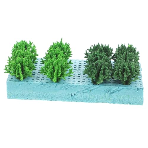 MUELODSIC Strauchgruppe für Realistisches Strauchcluster für Eisenbahnmuster und Architekturmodelle Leichtgewichtiges Langlebiges DIY Material MUELODSIC Strauchgruppe für Realistisches Strauchcluster für Eisenbahnmuster und Architekturmodelle Leichtgewichtiges Langlebiges DIY Material von MUELODSIC