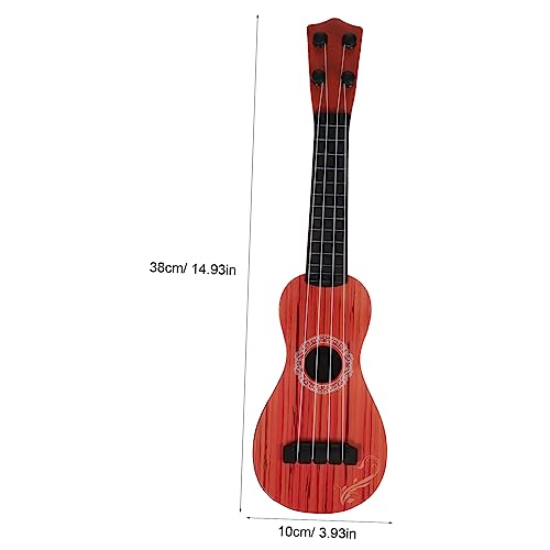 MUELODSIC Ukulele Realistische Gitarre Musikinstrument für Anfänger Musikspielzeug Lernfördernd und Dekoration Zufälliger Stil MUELODSIC Ukulele Realistische Gitarre Musikinstrument für Anfänger Musikspielzeug Lernfördernd und Dekoration Zufälliger Stil von MUELODSIC