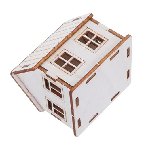 MUELODSIC Unfertiges Holzhaus Bastelset Miniatur Modell Bausatz Für Erwachsene Teens DIY Weihnachtsdekoration Holzpuzzle Kleines Gartenhaus MUELODSIC Unfertiges Holzhaus Bastelset Miniatur Modell Bausatz Für Erwachsene Teens DIY Weihnachtsdekoration Holzpuzzle Kleines Gartenhaus von MUELODSIC