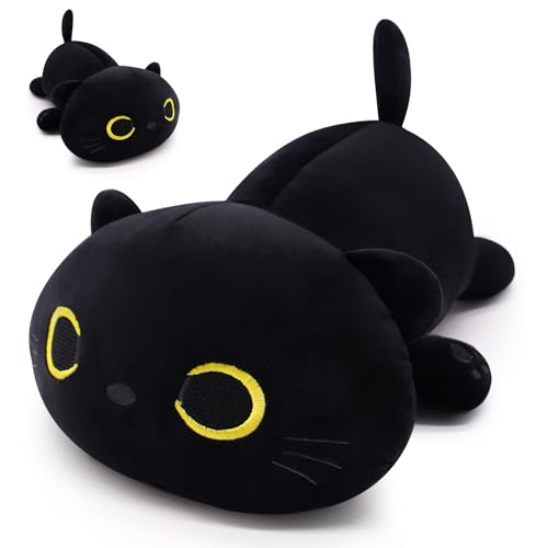 35CM Schwarze Katze Plüschtiere Stofftiere,Schwarze Katze Plüsch Plüschie,Kätzchen Plüschtiere Stofftiere für Kinder Mädchen Jungen,Geschenk für Geburtstag Halloween Weihnachten 35CM Schwarze Katze Plüschtiere Stofftiere,Schwarze Katze Plüsch Plüschie,Kätzchen Plüschtiere Stofftiere für Kinder Mädchen Jungen,Geschenk für Geburtstag Halloween Weihnachten von MUFEIRUO