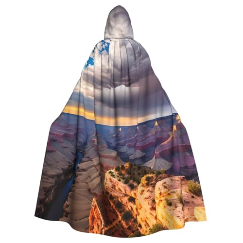 MUFLVDX Beauty Grand Canyon Uni-Kapuzenmantel für Halloween, cooles Cosplay, Hexenkostüm, Erwachsene, Umhang, Party-Umhang MUFLVDX Beauty Grand Canyon Uni-Kapuzenmantel für Halloween, cooles Cosplay, Hexenkostüm, Erwachsene, Umhang, Party-Umhang von MUFLVDX