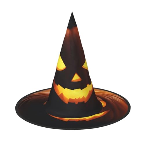 MUFLVDX Halloween Kürbis Druck Halloween Hexenhut Erwachsene Halloween Hut Kostüme Hexen Hüte Dekor Party MUFLVDX Halloween Kürbis Druck Halloween Hexenhut Erwachsene Halloween Hut Kostüme Hexen Hüte Dekor Party von MUFLVDX