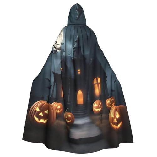 MUFLVDX Happy-Halloween-Day-Trick-or-Treat Uni Kapuzenmantel Umhang Halloween Cool Cosplay Hexenkostüm Erwachsene Umhang Party Umhang MUFLVDX Happy-Halloween-Day-Trick-or-Treat Uni Kapuzenmantel Umhang Halloween Cool Cosplay Hexenkostüm Erwachsene Umhang Party Umhang von MUFLVDX