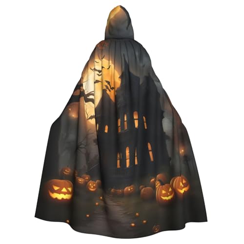 MUFLVDX Happy-Halloween-Day-Trick-or-Treat Uni Kapuzenmantel Umhang Halloween Cool Cosplay Hexenkostüm Erwachsene Umhang Party Umhang MUFLVDX Happy-Halloween-Day-Trick-or-Treat Uni Kapuzenmantel Umhang Halloween Cool Cosplay Hexenkostüm Erwachsene Umhang Party Umhang von MUFLVDX