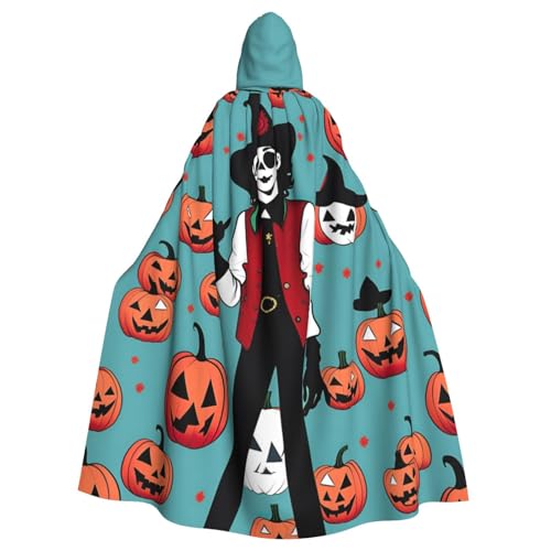 MUFLVDX Happy Halloween Day Uni Kapuzenmantel Umhang Halloween Cool Cosplay Hexenkostüm Erwachsene Umhang Party Umhang MUFLVDX Happy Halloween Day Uni Kapuzenmantel Umhang Halloween Cool Cosplay Hexenkostüm Erwachsene Umhang Party Umhang von MUFLVDX