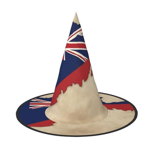 MUFLVDX Kaimaninseln Flagge Karte Druck Halloween Hexenhut Erwachsene Halloween Hut Kostüme Hexen Hüte Dekor Party MUFLVDX Kaimaninseln Flagge Karte Druck Halloween Hexenhut Erwachsene Halloween Hut Kostüme Hexen Hüte Dekor Party von MUFLVDX