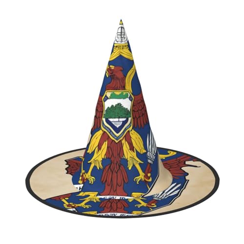MUFLVDX New Jersey Flagge Karte mit Adlermuster Druck Halloween Hexenhut Erwachsene Halloween Hut Kostüme Hexen Hüte Dekor Party MUFLVDX New Jersey Flagge Karte mit Adlermuster Druck Halloween Hexenhut Erwachsene Halloween Hut Kostüme Hexen Hüte Dekor Party von MUFLVDX