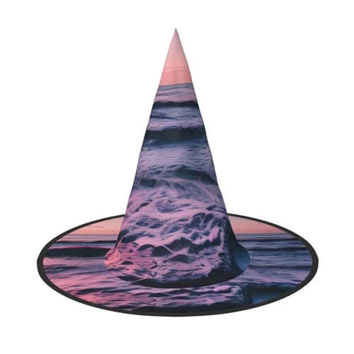 MUFLVDX Scenic Sea Water Print Halloween Hexenhut Erwachsene Halloween Hut Kostüme Hexen Hüte Dekor Party MUFLVDX Scenic Sea Water Print Halloween Hexenhut Erwachsene Halloween Hut Kostüme Hexen Hüte Dekor Party von MUFLVDX