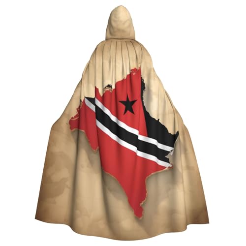 MUFLVDX Trinidad und Tobago Flaggenkarte, Uni, Kapuzenmantel, Umhang, Halloween, cooles Cosplay, Hexenkostüm, Erwachsene, Umhang, Party-Umhang MUFLVDX Trinidad und Tobago Flaggenkarte, Uni, Kapuzenmantel, Umhang, Halloween, cooles Cosplay, Hexenkostüm, Erwachsene, Umhang, Party-Umhang von MUFLVDX
