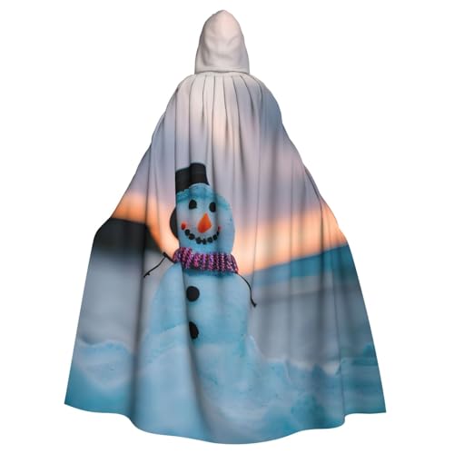 MUFLVDX Uni Kapuzenmantel mit Kapuze, für Halloween, Cosplay, Hexenkostüm, Erwachsene, Umhang, Party-Umhang MUFLVDX Uni Kapuzenmantel mit Kapuze, für Halloween, Cosplay, Hexenkostüm, Erwachsene, Umhang, Party-Umhang von MUFLVDX